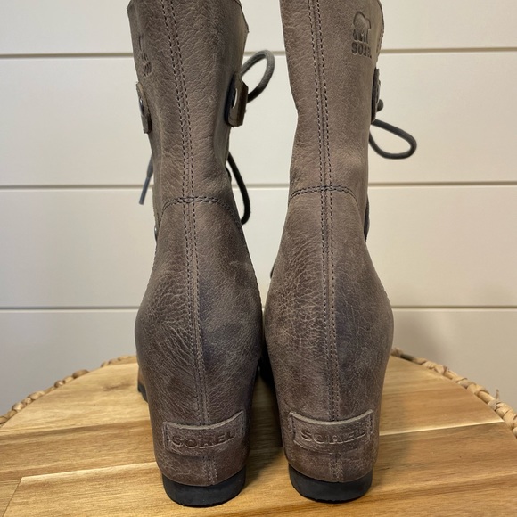 Sorel Joan of Arctic Wedge boots size 7.5 - Picture 2 of 5